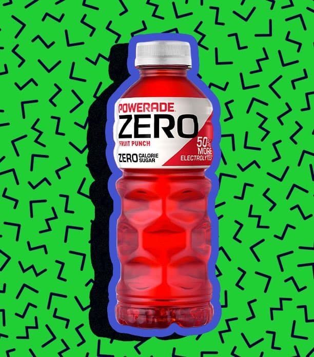 Powerade Zero Fruit Punch
